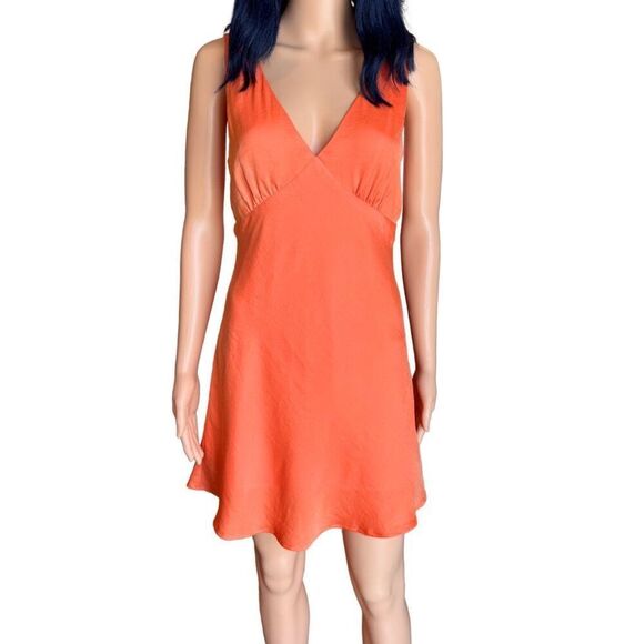 NWT Sage The Label Show Off Bias Satin Mini Dress - Picture 1 of 5